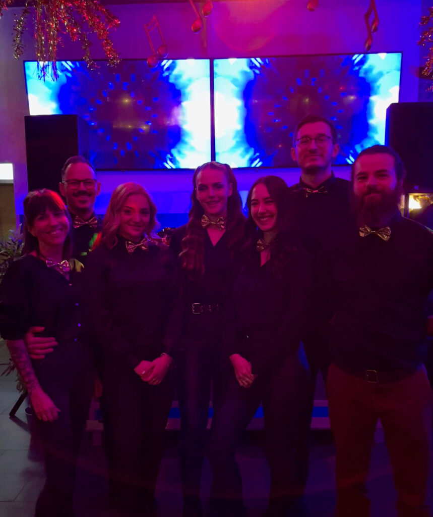 Das Team im Barclays