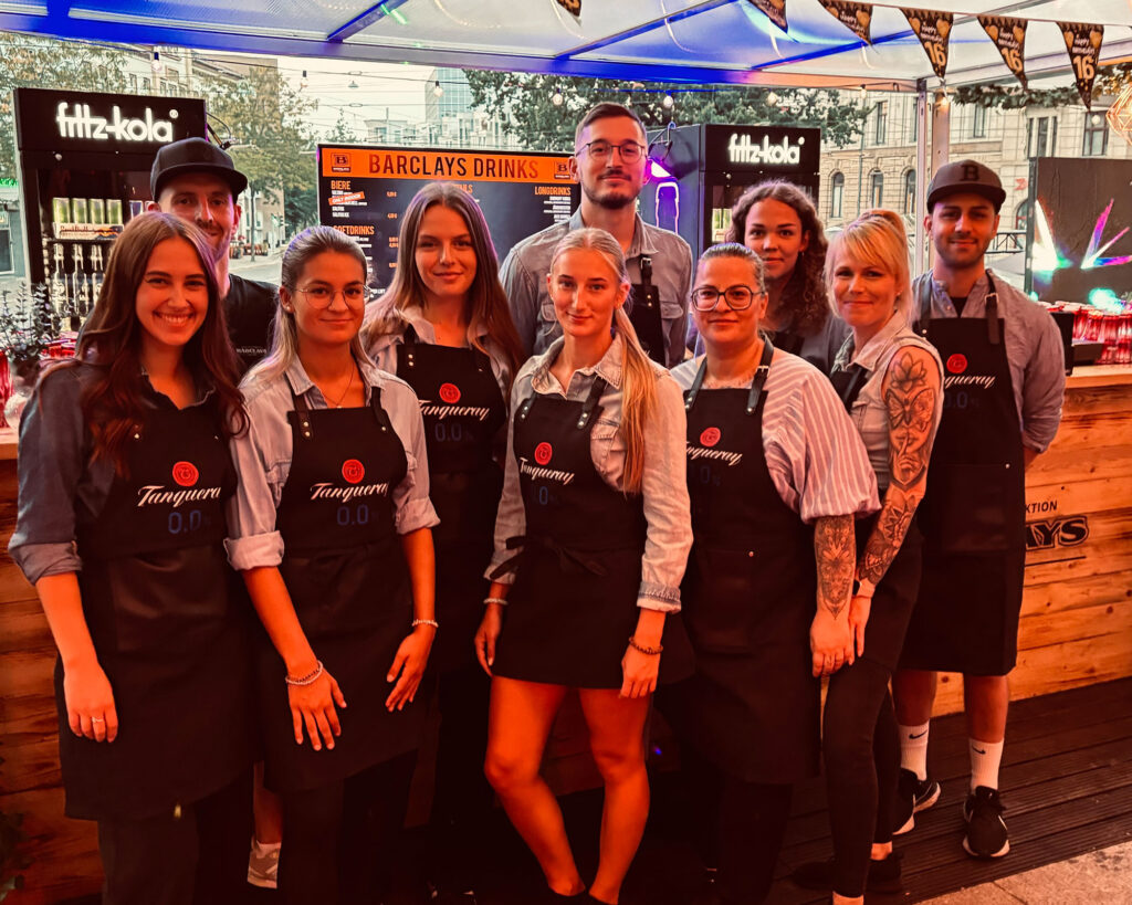 Das Team im Barclays